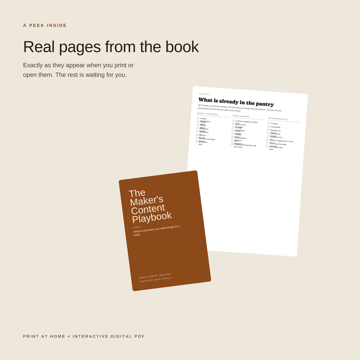 The Maker’s Content Playbook