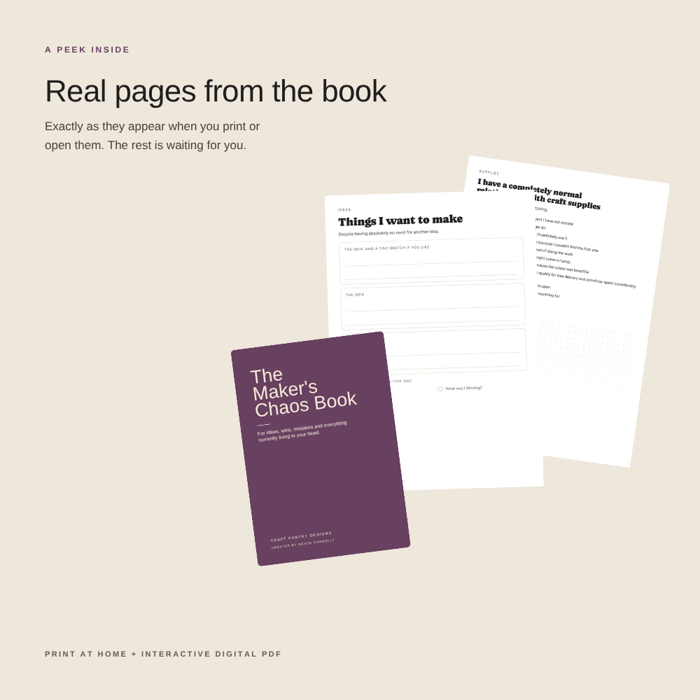 The Maker’s Chaos Book