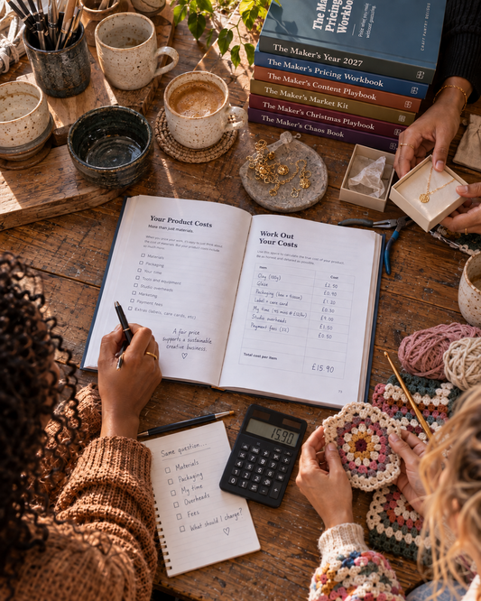 The Complete Maker's Year Bundle - Planners and workbooks for crafters
