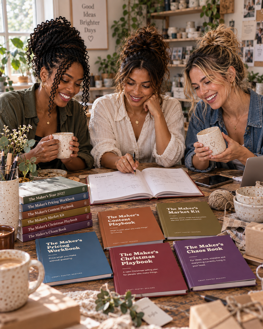 The Maker’s Year 2027 Craft Business Planner